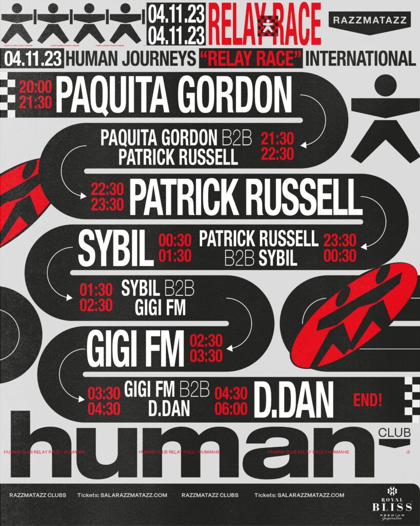 JOURNEYS «RELAY RACE» INTERNATIONAL // 4.11.23 – HUMAN