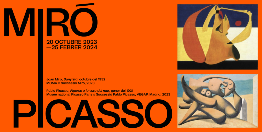EXPOSICIÓ MIRÓ – PICASSO des del 20 d’octubre fins al 25 de febrer de 2024