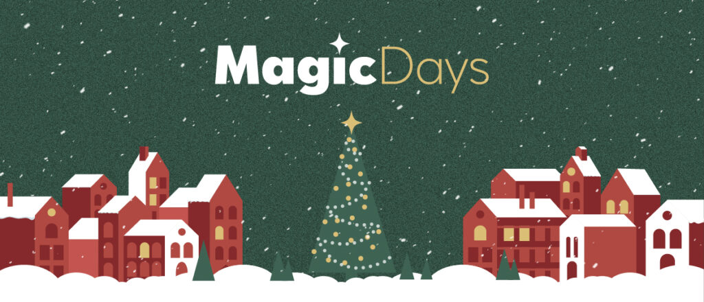 ¡Llegan los Magic Days! A partir del 1 de diciembre podrás recorrer CASA SEAT transformada en un pueblo navideño repleto de colores, aromas y personajes diseñados por el maestro pastelero Christian Escribà