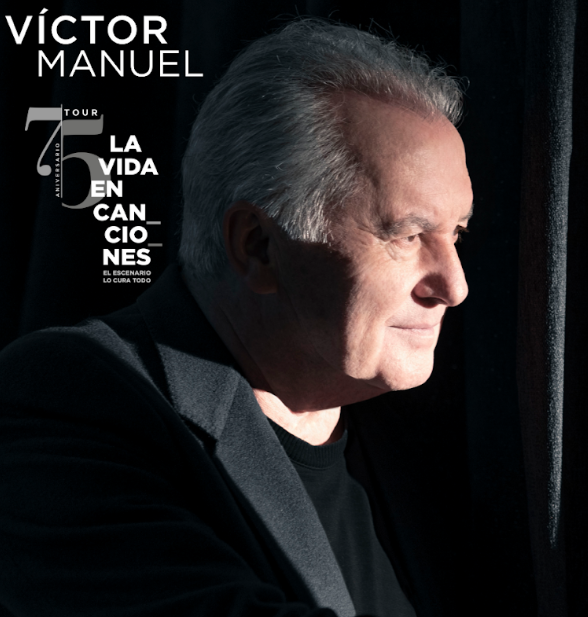 Víctor Manuel presentará en el Liceo de Barcelona su nuevo proyecto ‘La vida en canciones’ 7 de diciembre – Gran Teatre del Liceo