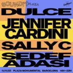 SOUNDIT encara el fin de la temporada los días 11 de noviembre y 16 de diciembre en La Monumental con Jennifer Cardini y Avalon Emerson