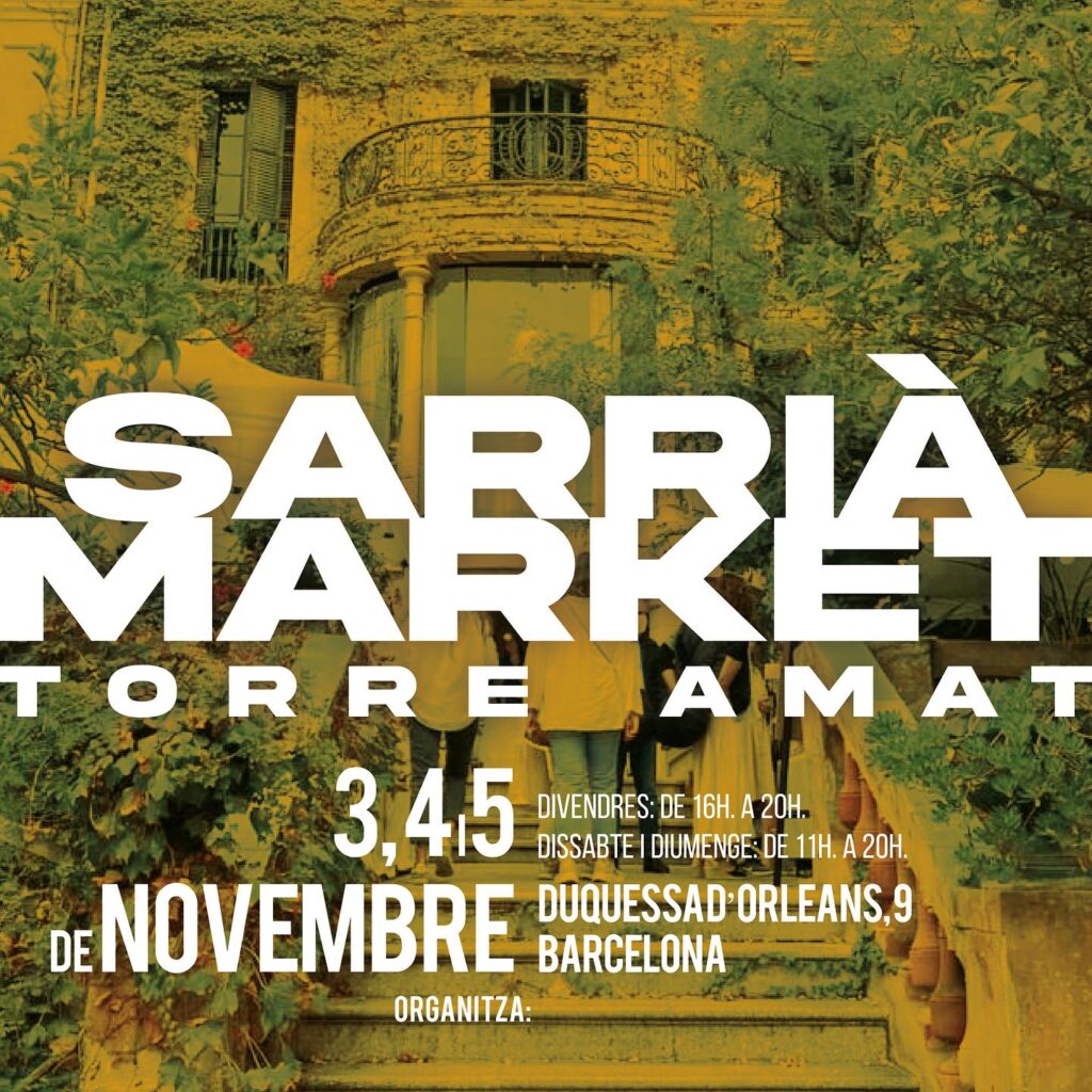 Torna 𝕊𝕒𝕣𝕣𝕚𝕒 𝕄𝕒𝕣𝕜𝕖𝕥 3,4 i 5 de Novembre