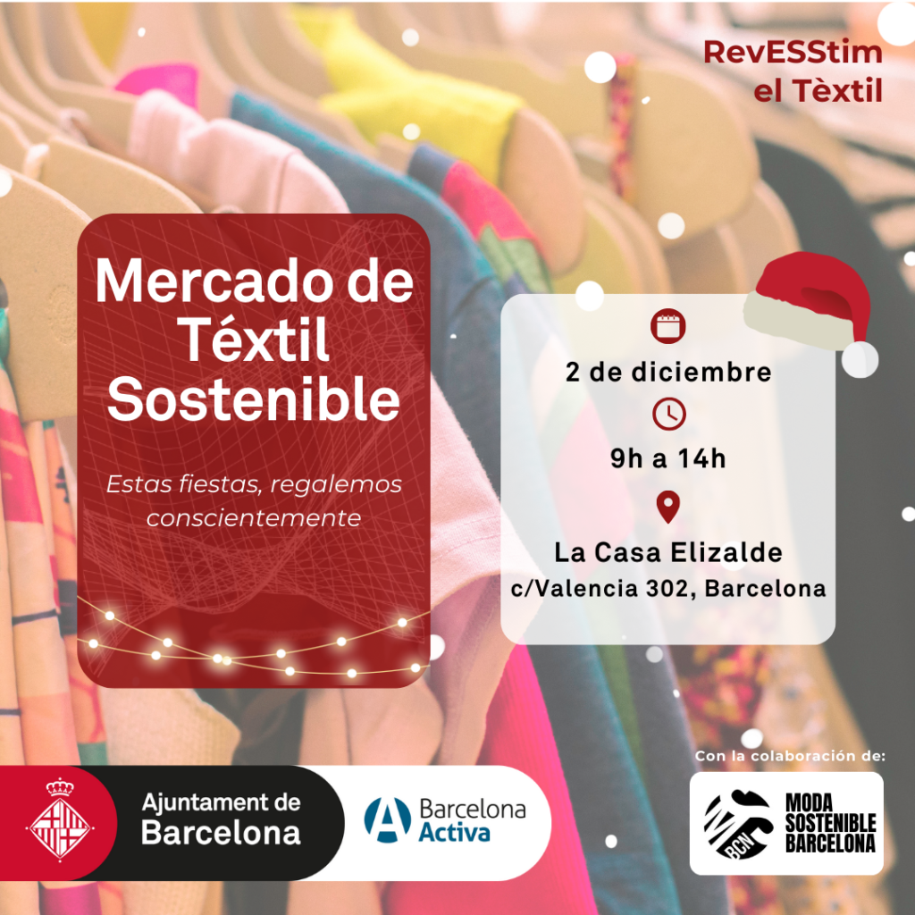 Primer Xmas Market de moda sostenible 2 de diciembre