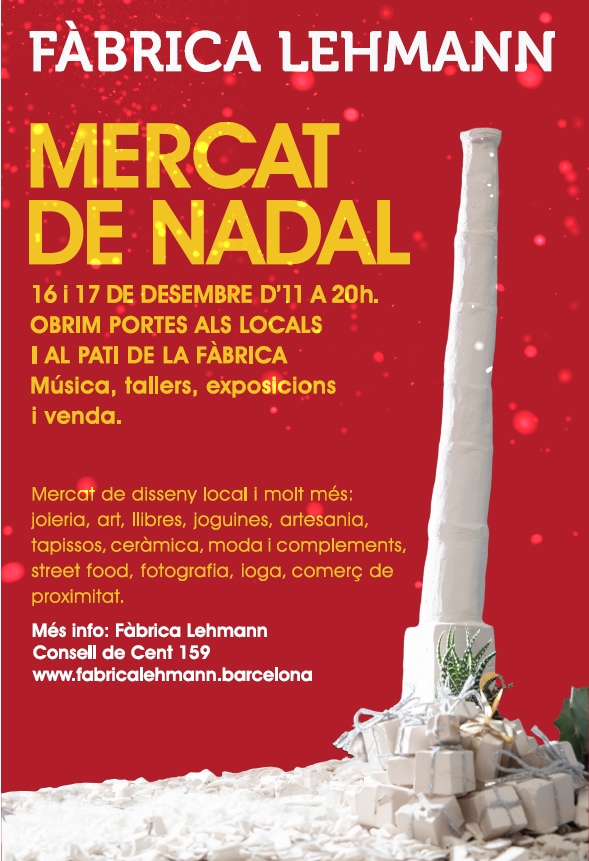 Mercat de Nadal a la Lehmann 2023 16 i 17 de desembre