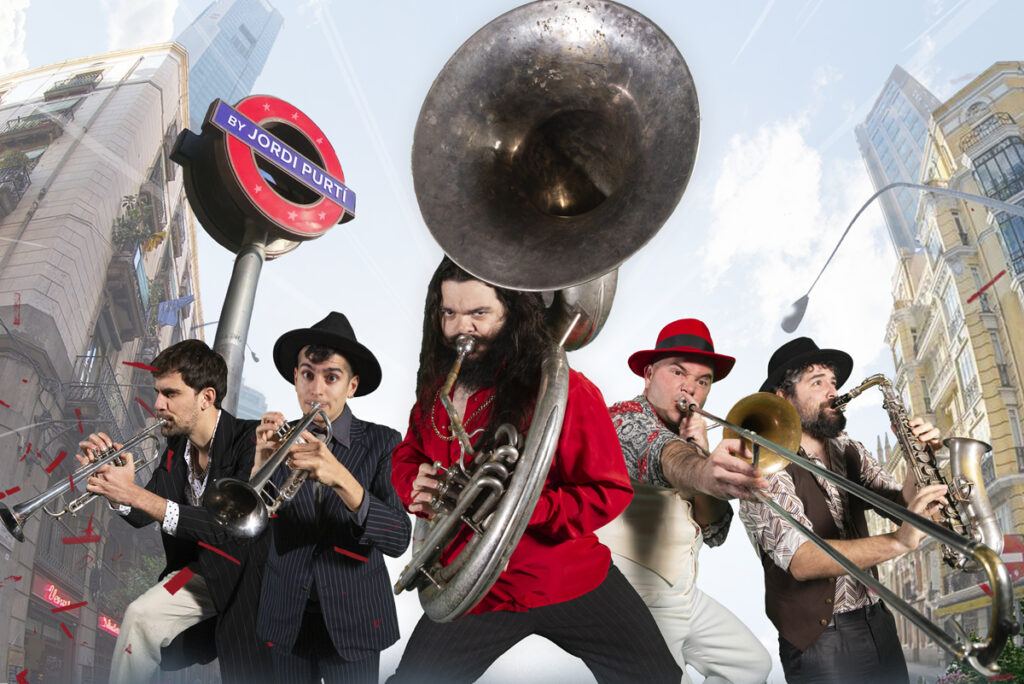 SATISFACSHOW de Jordi Purtí i l’Always Drinking Marching Band a partir del 15.12.23