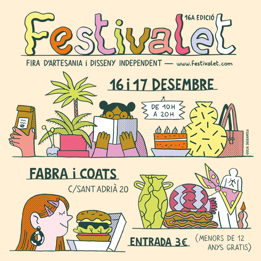 Festivalet 16ª edición 16 y 17 de diciembre en la Fabra i Coats de Barcelona