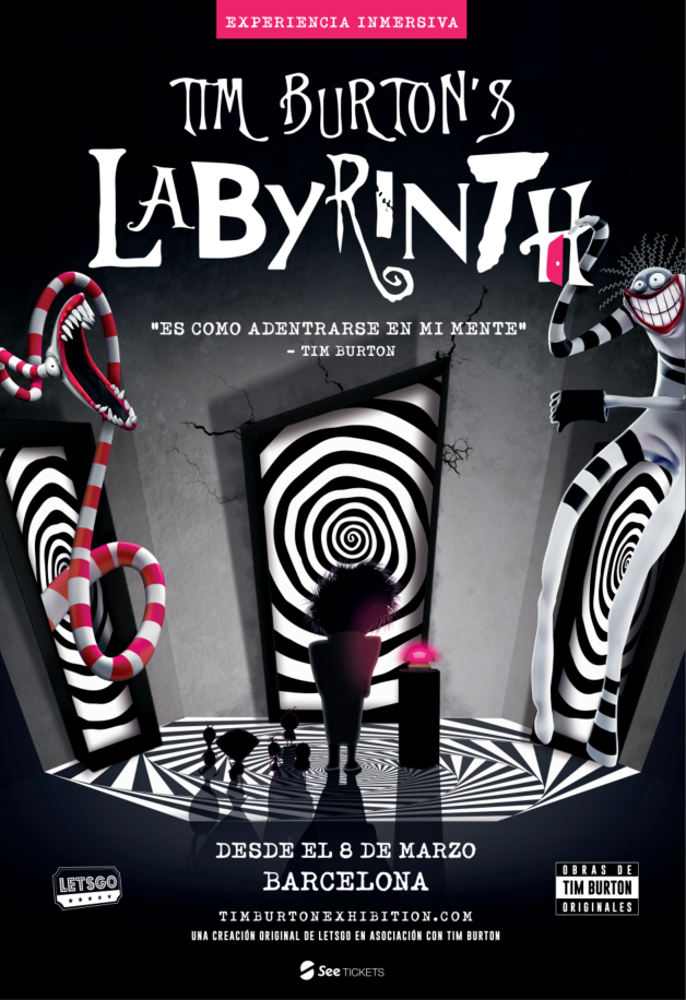 TIM BURTON – EXPOSICION EN BARCELONA a partir del 8 de marzo