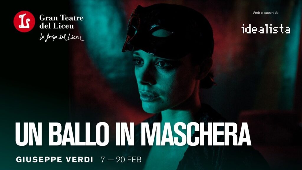 EL DRAMA VERDIÀ ‘UN BALLO IN MASCHERA’OMPLE DE MISTERI EL LICEU AMB LA DIRECCIÓ DEL MESTRE RICCARDO FRIZZA del 7 al 20 de Febrer