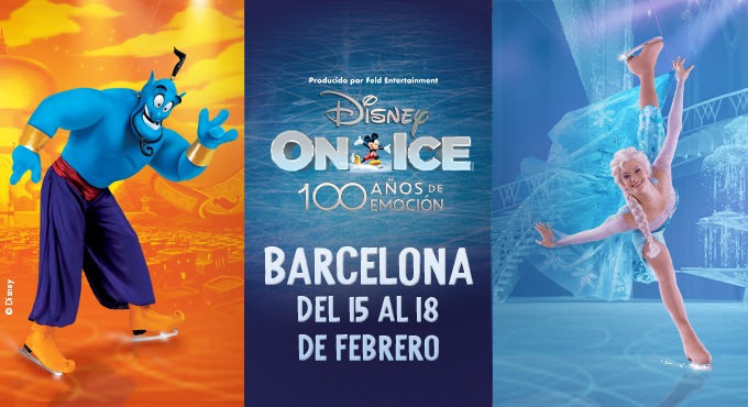 Disney On Ice celebra 100 años de emoción de Disney con el regreso de su aclamado espectáculo a Madrid y Barcelona del 15 al 18 de febrero