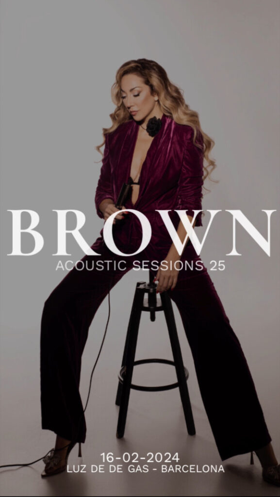 ¡Lo mejor de Rebeka Brown en formato acústico para conmemorar sus 25 años de carrera! 16 de febrero