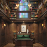 La biblioteca secreta de la Catedral de San Pablo, ahora en Airbnb