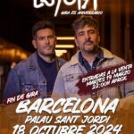 ESTOPA, FINAL DE GIRA AL PALAU SANT JORDI 18 de octubre