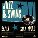 Jazz & Swing estrena sesión matinal en Sala Apolo con la Barcelona Jazz Orquestra el 24 de marzo