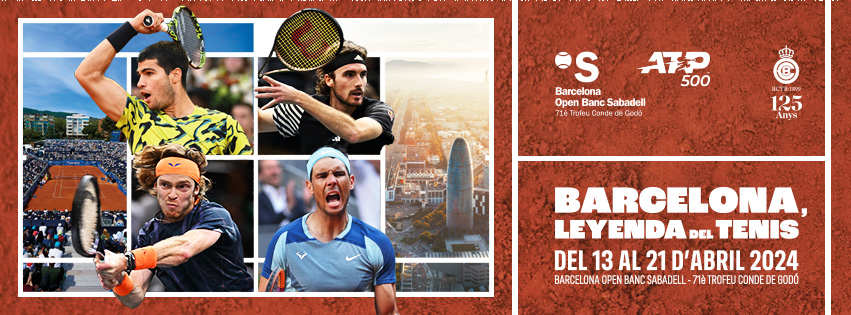 71.º Barcelona Open Banc Sabadell – Trofeo Conde de Godó del 13 al 21 de abril