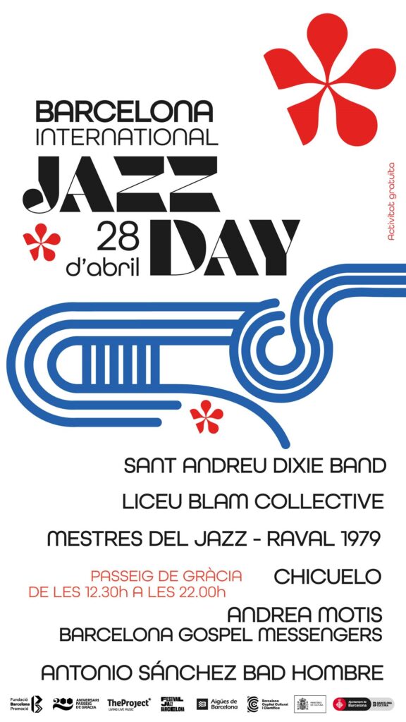 Barcelona celebra el Dia Internacional del Jazz amb una gran jornada musical al passeig de Gràcia 28 de abril
