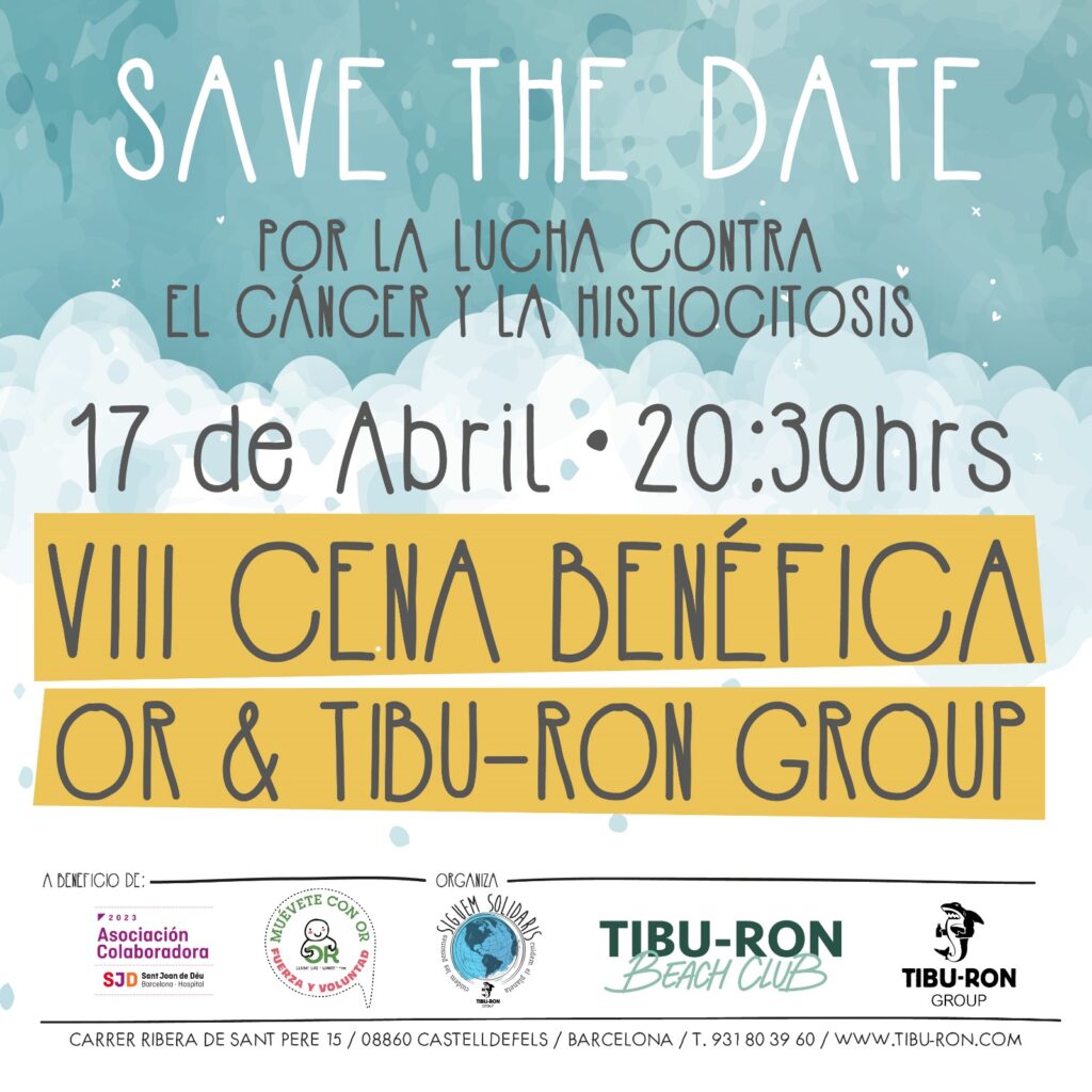 Evento Solidario OR – cáncer infantil 17 de abril