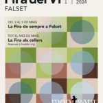 Tres tastos, premis, sortejos i un estand divulgatiu, les novetats de la DO Montsant per a la Fira del Vi de Falset d’enguany del 3 al 5 de maig