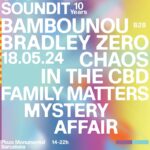 SOUNDIT trae a Bambounou, Bradley Zero y Chaos in the CBD este sábado 18 de mayo
