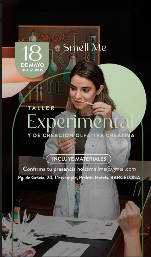 Taller de Creación de Fragancias 18 de MAYO