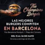 The Champions Burger del 15 al 26 de Mayo