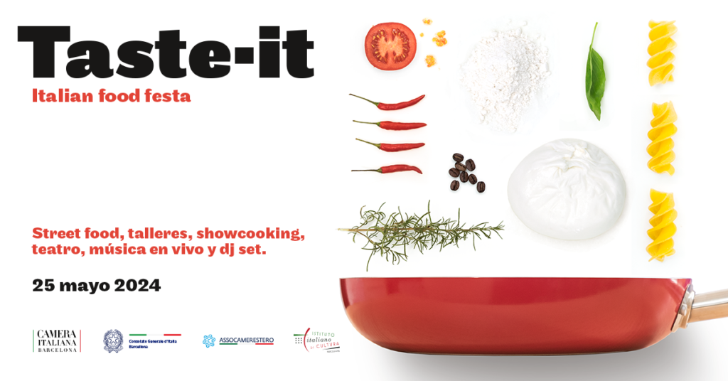 REGRESA ‘TASTE-IT’ EL FESTIVAL QUE CELEBRA LA GASTRONOMÍA ITALIANA Y LA ITALIANIDAD CON STREET FOOD, TALLERES, MÚSICA Y TEATRO 25 de mayo