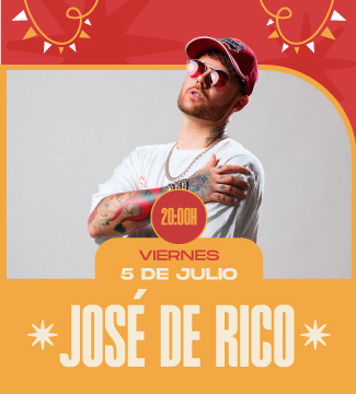 Concierto gratuito de José de Rico en el centro comercial Splau el viernes 5 de julio