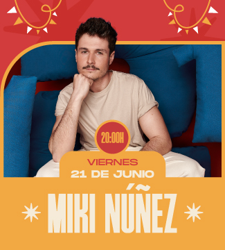 Concierto gratuito de Miki Núñez en el centro comercial Splau el 21 de junio y el 5 de julio.