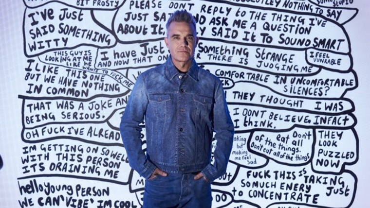 Robbie Williams : Confessions of a Crowded Mind, Moco Museum (Barcelona) del 21 de junio al 20 de noviembre