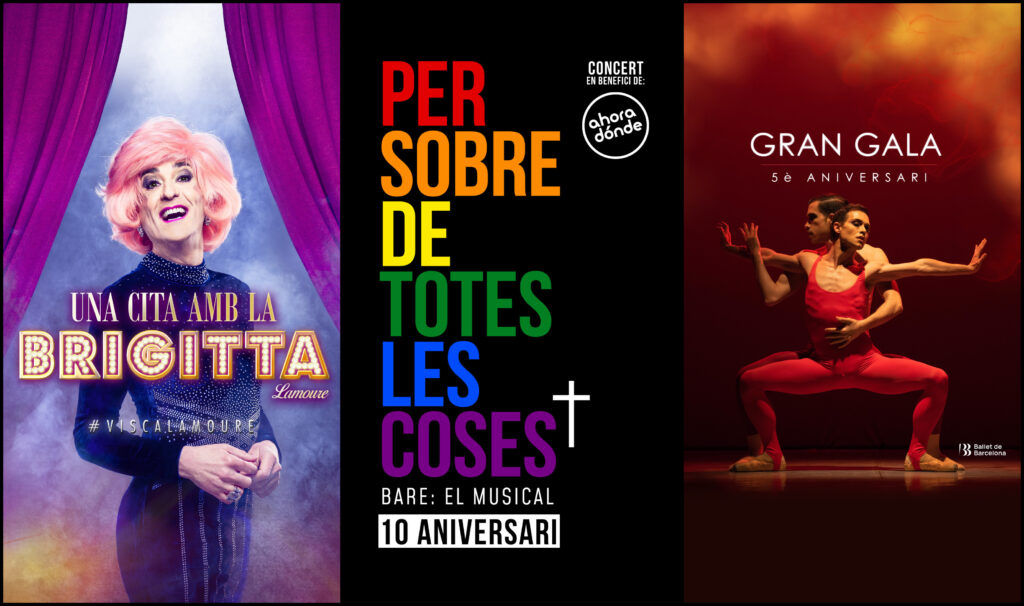 El Teatre Condal tanca temporada amb tres espectacles amb molt d´orgull