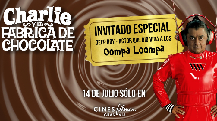 Vuelve «Charlie y la Fábrica de Chocolate a la gran pantalla en el evento Tim Burton volumen 3 en cines Filmax 14 de julio