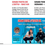 Gran Festa de L’estiu-RAC 105 Dj Mon i Dj Trapella 16 de juliol