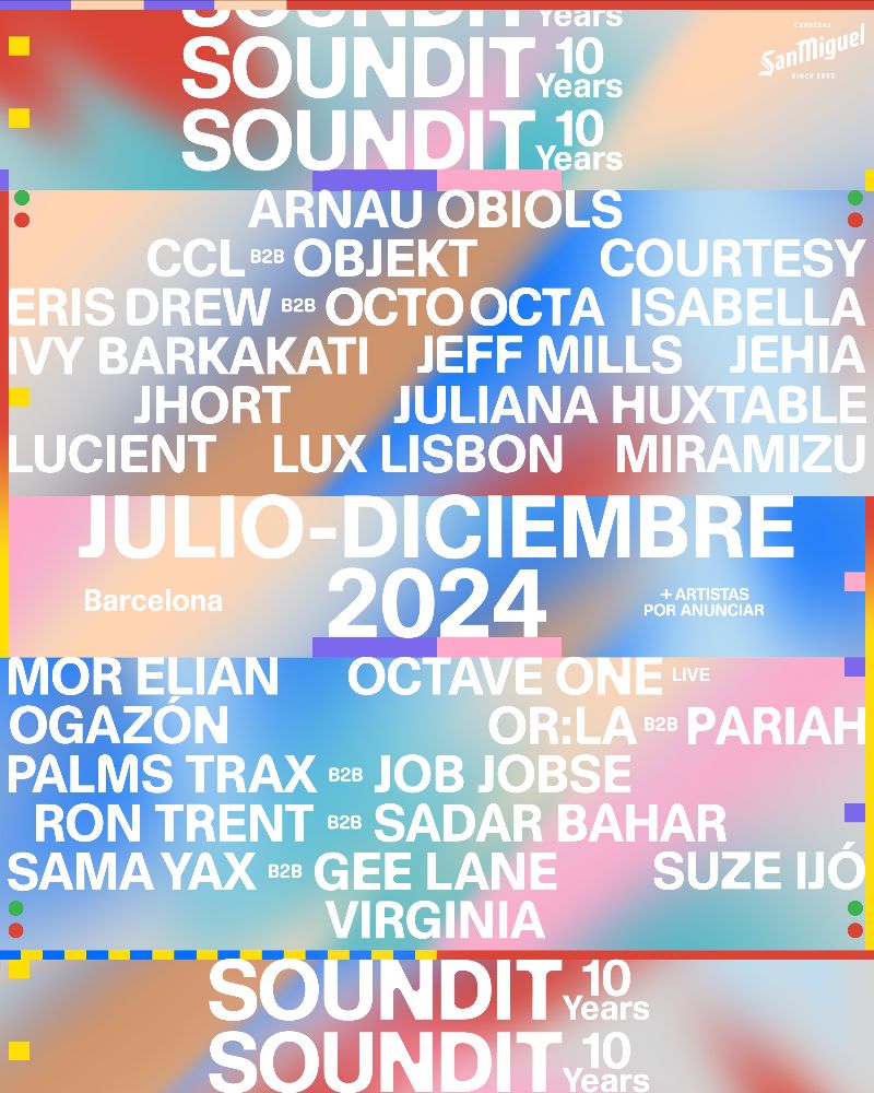 SOUNDIT presenta su segunda temporada con seis fechas que culminan su 10º aniversario