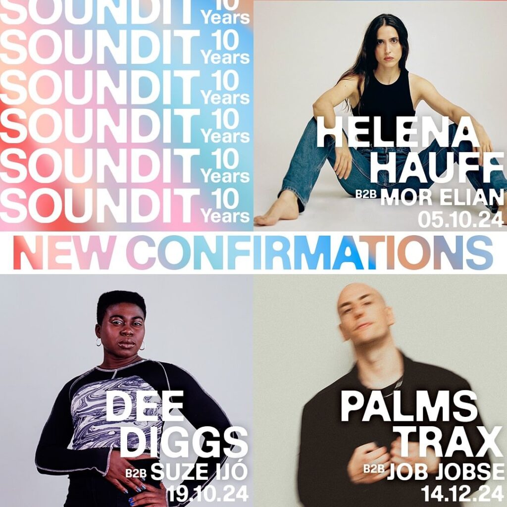 SOUNDIT anuncia nuevos nombres que completan la temporada 5 y 9 de octubre, 8 y 23 de noviembre y 14 de diciembre