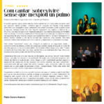 Ressenya «Com cantar»sobreviviré» sense que                  m´expolti un pulmó» al Maldà