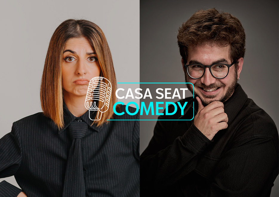 Saray Cerro y Guillermo Estadella protagonizan la 6ª edición de los Casa Seat Comedy
