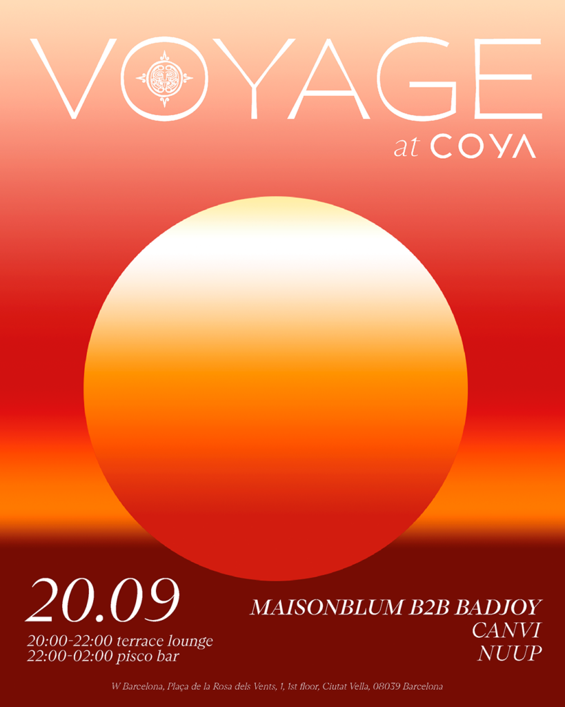Voyage, la nueva apertura nocturna del Restaurante y Bar Coya Barcelona