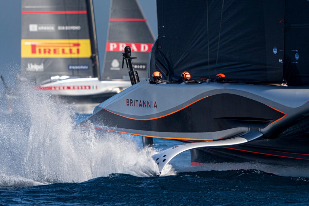 Honores Igualados en la final de La Louis Vuitton Cup en unas condiciones sensacionales en Barcelona