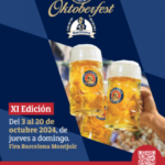 XIª Edición- Oktoberfest Barcelona del 3 al 20 de octubre de jueves a domingo