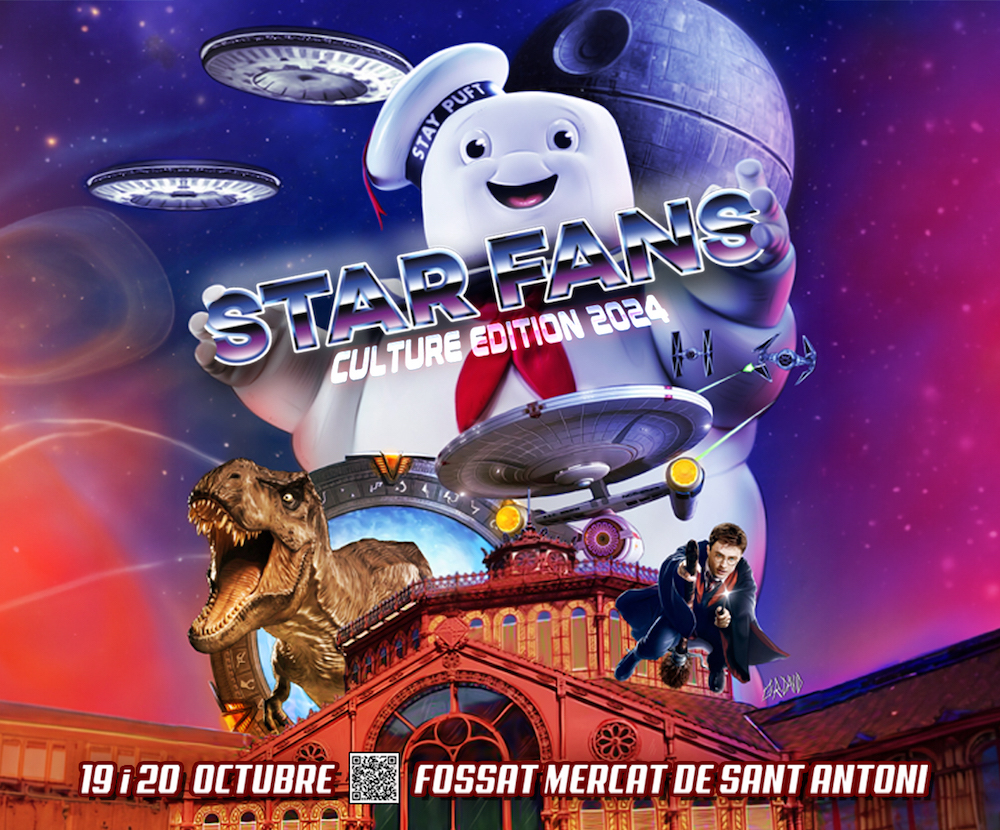 Festival Solidari STAR FANS Culture Edición 2024: un fin de semana de fantasia y solidaridad en el Mercat Dominical de Sant Antoni el 19 y 20 de octubre