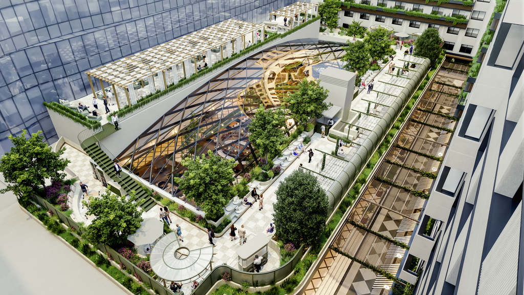 Así será El Callejón de NUGA Castellana, el nuevo paseo gastronómico de Madrid al que todo el mundo querrá ir