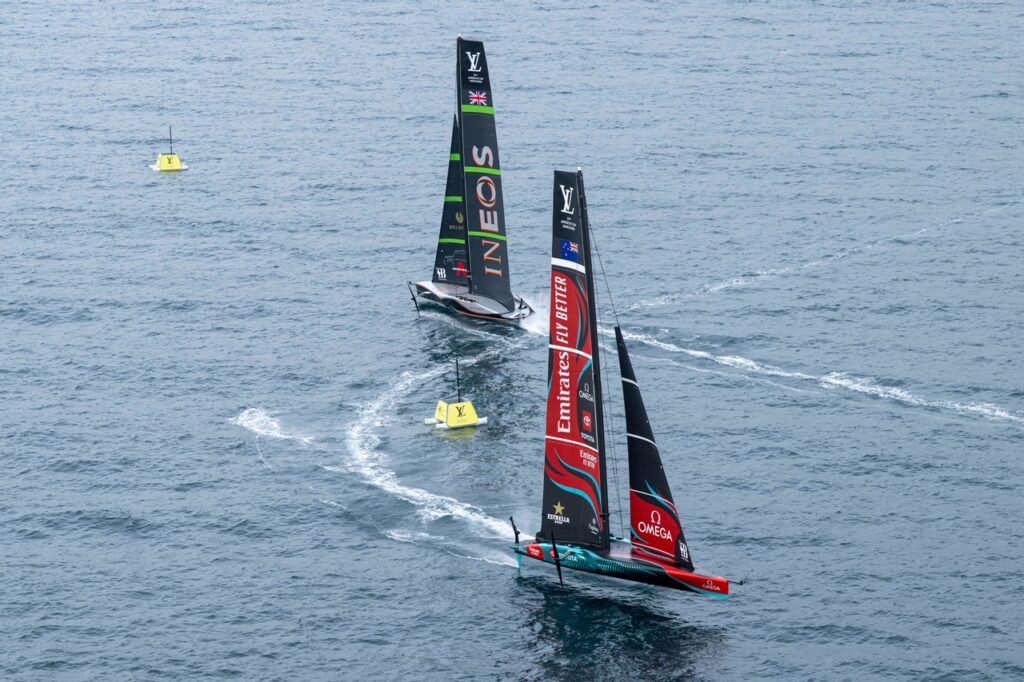 Emirates Team New Zealand gana las dos primeras regatas del match de la Louis Vuitton 37ª America’s Cup