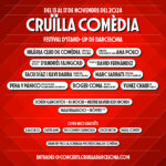 La segunda edición del Cruïlla Comedia inundará el Paral.lel con el mejor stand-up del 13 al 17 de noviembre