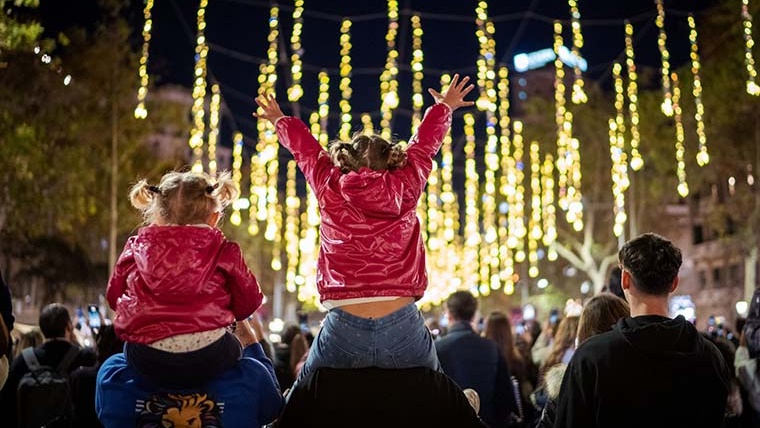 Acte d’encesa de l’enllumenat de Nadal a Barcelona: ‘Solvern’ el 28 de novembre