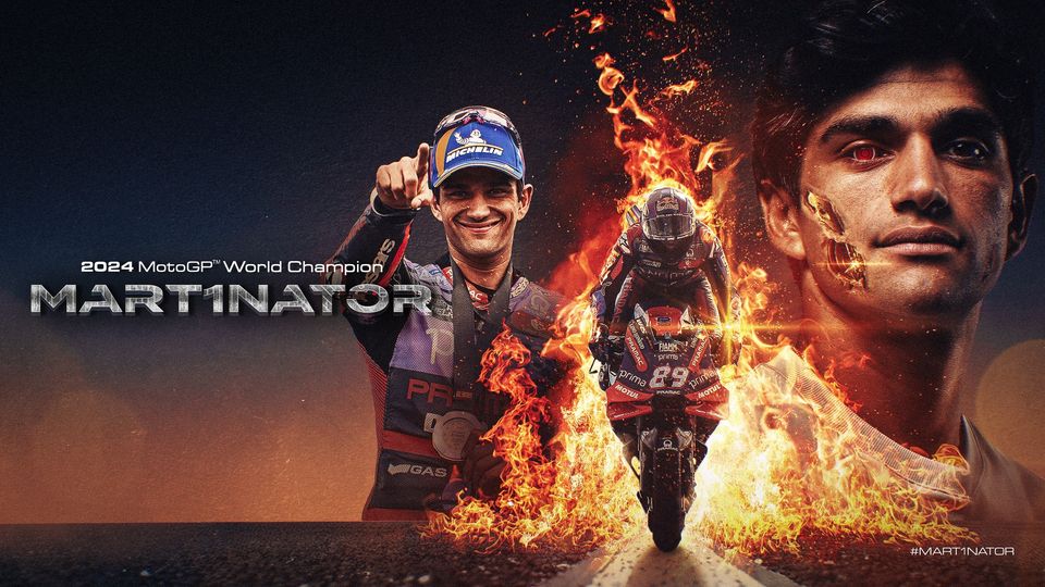 Jorge Martin, campeón del mundo de MotoGP 2024