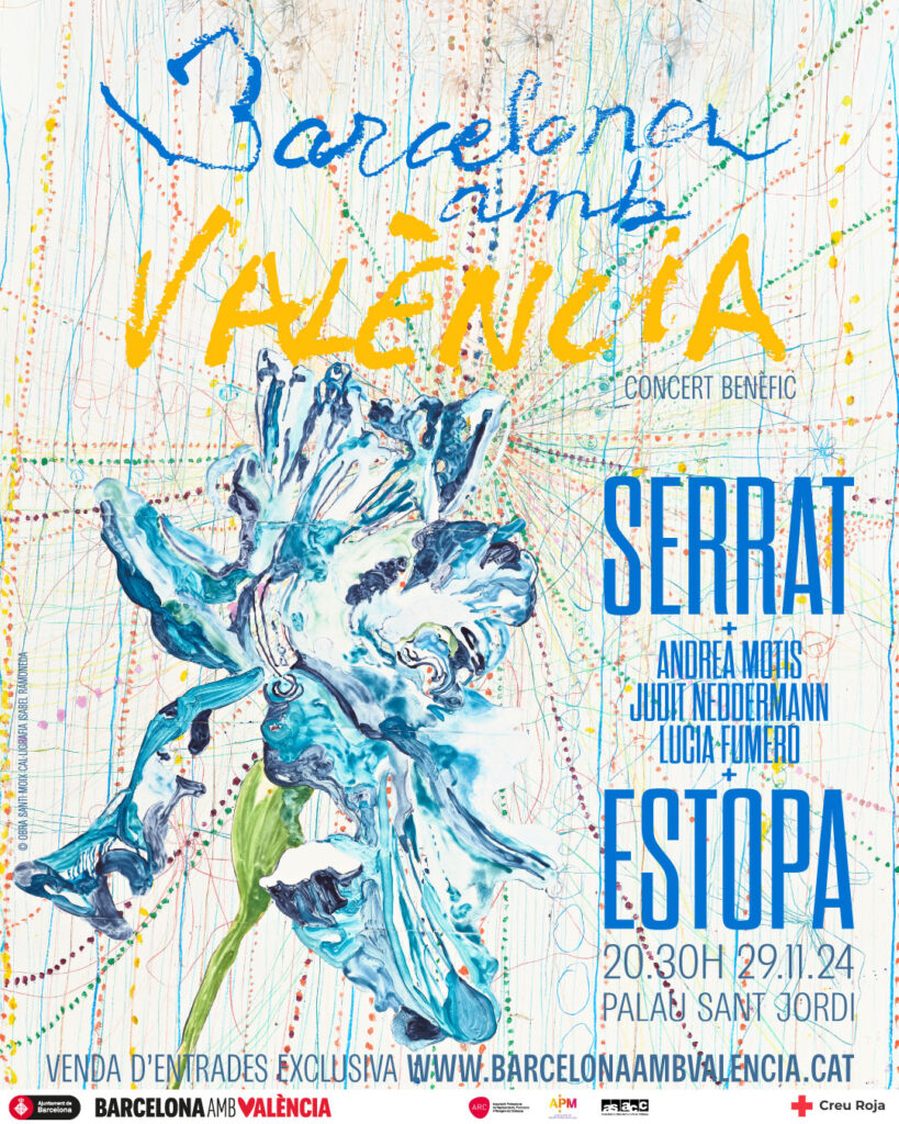 «Barcelona amb València», un concert irrepetible el 29 de novembre al Palau Sant Jordi