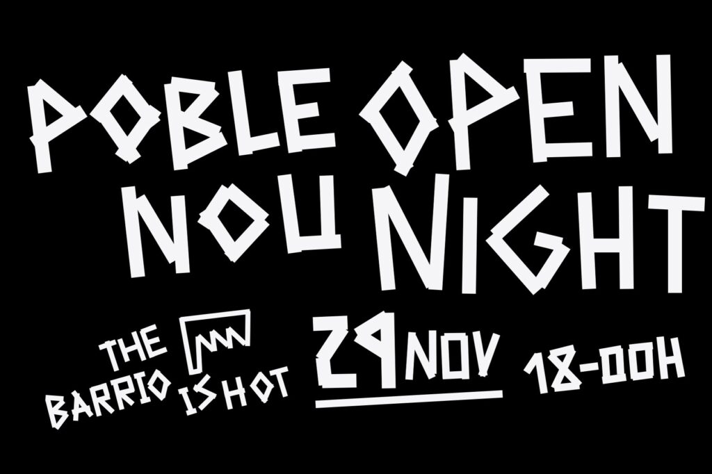 Vuelve el Poblenou Open Nigth en su 11ª edición el 29 de noviembre