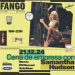 FANGO cierra temporada con ‘Cena de Empresa’ este sábado 21 de diciembre con Samantha Hudson