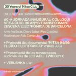 Dimarts, 3 de desembre a les 18:30 h: 30 YEAR OF NITSA CLUB