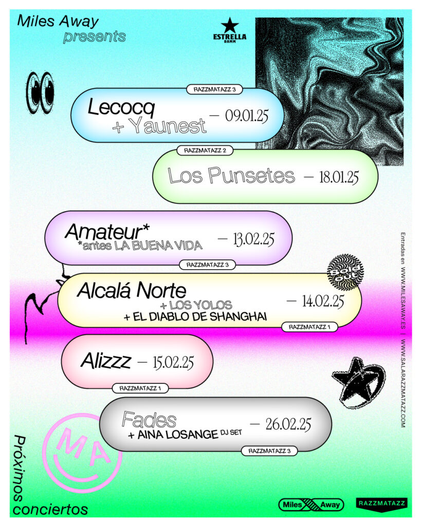 AGENDA MILES AWAY AVANCE 2025