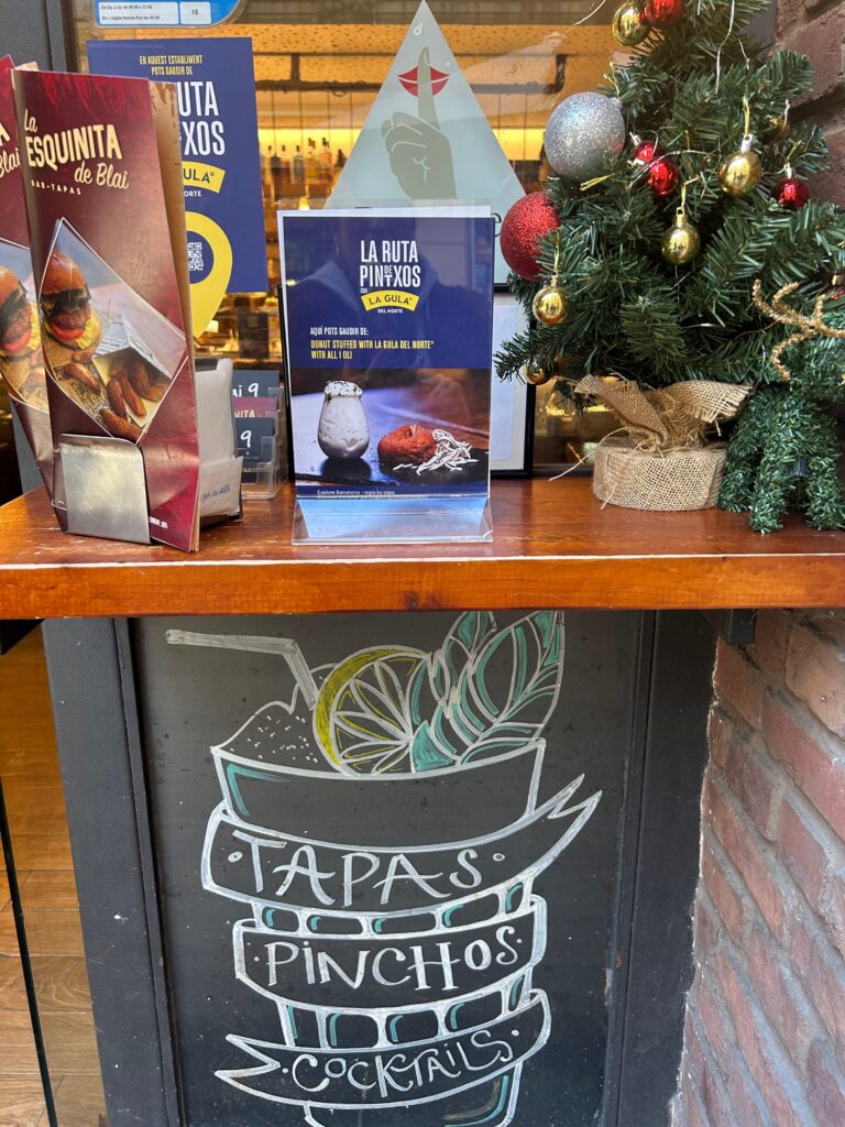 Ruta de Pinchos en Barcelona donde La Gula del Norte® se convierte en la estrella.